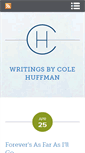 Mobile Screenshot of colehuffman.com